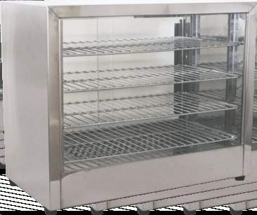 AQUECEDORA SIMPLES FOOD WARMER VITRINA CALENTADORA VITRINE CHAUFFANTE // 1332380260 SW 260 M TEMPÉRATURE SW 395 x50 y36 z39,5cm 14,5Kg 220 240V