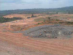 Foto 41: Área de empréstimo AE-E1, junto à Barragem Santo Antonio.