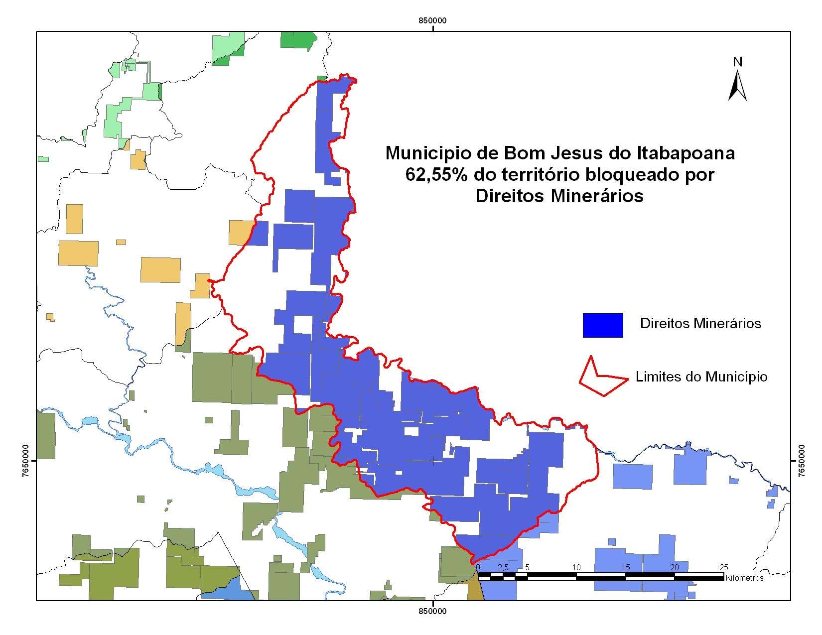 Figura 5 - Mais de 62% do território do Município de Bom