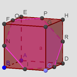 4. Alguns exercícios de Geometria Espacial A seguir estão propostos alguns exercícios de geometria espacial para serem resolvidos com o auxílio das ferramentas do GeoGebra. Exercício 1.