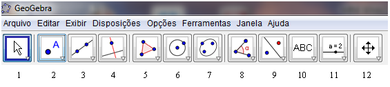 1. Noções Básicas do GeoGebra O programa GeoGebra foi desenvolvido por Markus Hohenwarter, professor da Universidade de Salzburg, com o intuito de dinamizar o estudo da Matemática.