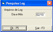 Digite o tempo para cada execução em horas e minutos. Pressione a tecla F4 para gravar.