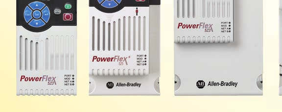 O que há de novo Inversores PowerFlex série 520: A próxima geração de inversores compactos Os inversores PowerFlex série 520 da Allen-Bradley combinam um design inovador com a programação