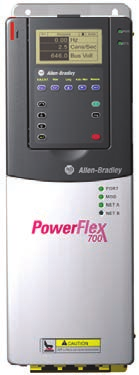 Inversor PowerFlex 700 O PowerFlex 700 oferece excelente desempenho em um inversor fácil de usar que abrange uma ampla gama de faixas de potência HP.