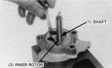 LIMITE DE USO: 0,20 mm Substitua a bomba de óleo se necessário.