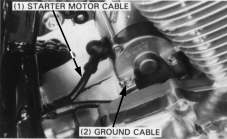 3-11) Remova a tampa do pinhão de transmissão (pág.13-14) e o pinhão de transmissão removendo os dois parafusos de fixação.