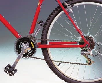 O óleo para bicicletas da CRC proporciona uma lubrificação de longa duração para todo o tipo de correntes e peças móveis de todo o tipo de