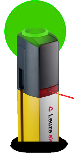 MLD 500 Barreiras de luz de segurança de múltiplos feixes tipo 4 MLD 300 Barreiras de luz de segurança de múltiplos feixes tipo 2 Transceivers e barreiras de luz de segurança de múltiplos feixes