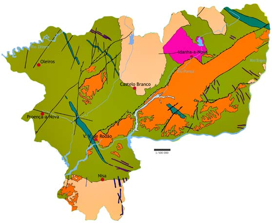 O território Naturtejo encerra uma longa história geológica desde o Neoproterozóico, até à actualidade.