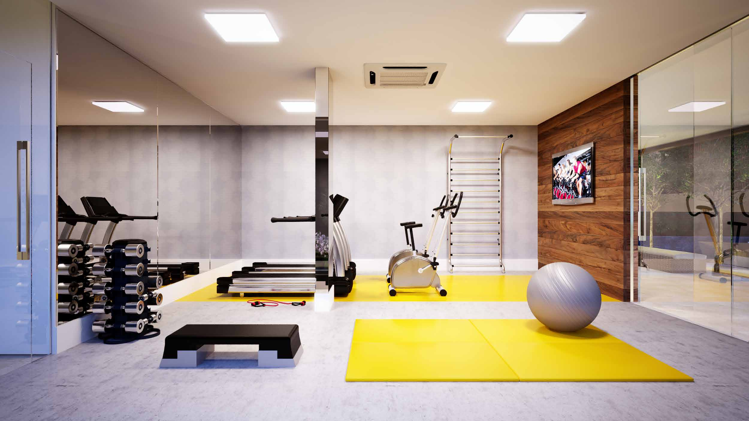 ESPAÇO FITNESS ESPAÇO GOURMET UMA ÁREA DE LAZER AMPLA E