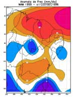 análise visual subjetiva foram selecionadas as três piores (fig. 4.4 a, b, c) e as três melhores (fig. 4.4 d, e, f) previsões.