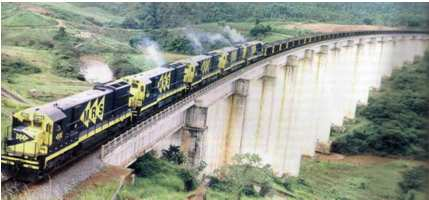 ser Freio Dinâmico Na locomotiva, nos motores