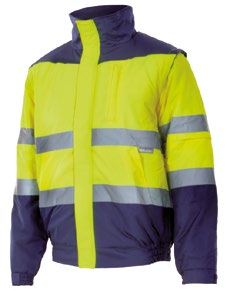 Normativa: S / M / L / XL / 2XL P306001 CASACO SOFT SHEL BICOLOR DE ALTA VISIBILIDADE Casaco de alta visibilidade bicolor em softshell.