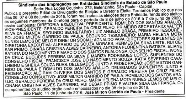 3-Sindicato dos Empregedos em Entidades Sindicais do Estado do