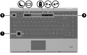 NOTA: Seu computador pode ter aparência ligeiramente diferente da ilustração desta seção. Função Tecla de acesso rápido Exibir informações do sistema Iniciar a suspensão. Alternar a imagem da tela.