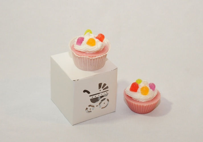 007 Cupcake infantil Sabonete 100% artesanal com essência