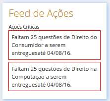 10 Caso o professor tenha ficado responsável por duas disciplinas, esse item 2 aparecerá duas