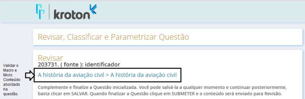 Em seguida, você será deslocado para a tela de revisão.