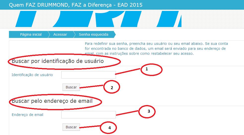 indicadores 3 e 4, que aparecem na Figura 6, ilustram os procedimentos para esse tipo de busca.