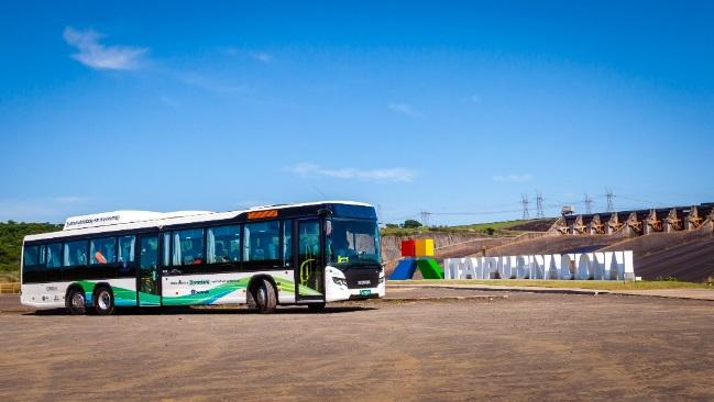 Itaipu 21 dias circulando nas dependências da Itaipu Distância percorrida: 1.512 Km Passageiros transportados: 3.