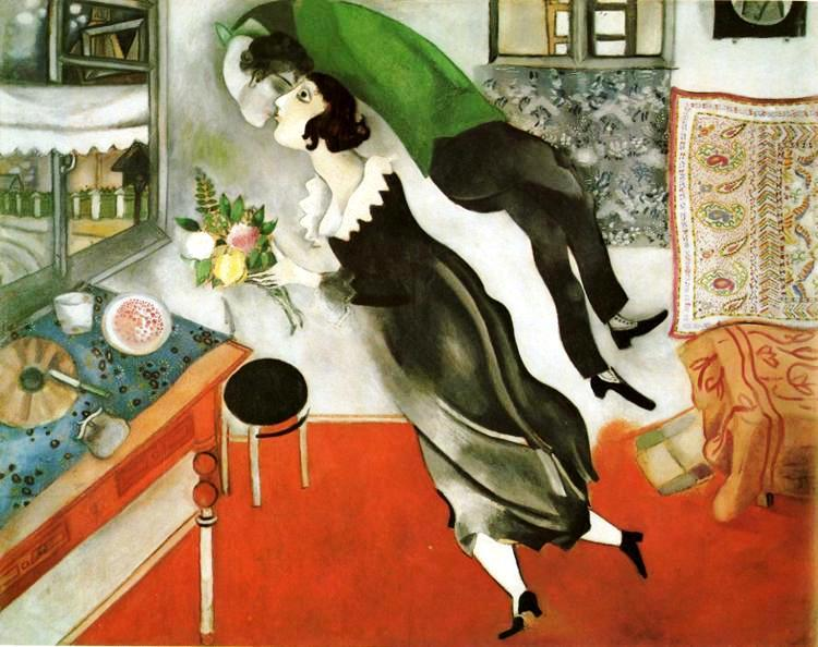 Marc Chagall (1887-1985). Aniversário, 1915.