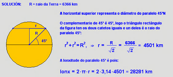 A partir deste dato calcula a lonxitude do raio da Terra, a súa superficie e o seu volume. 10.