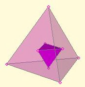 de vértices do cubo Nº de arestas do cubo = 12 = nº de arestas do octaedro.