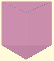 As caras paralelas son as bases e os paralelogramos son os lados.