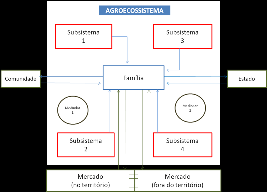 8 Figura 6: Representação gráfica dos fluxos de rendas monetárias e não-monetárias do agroecossistema Dicas para o diagrama de rendas: a) Entradas na Família: rendas monetárias e não-monetárias b)