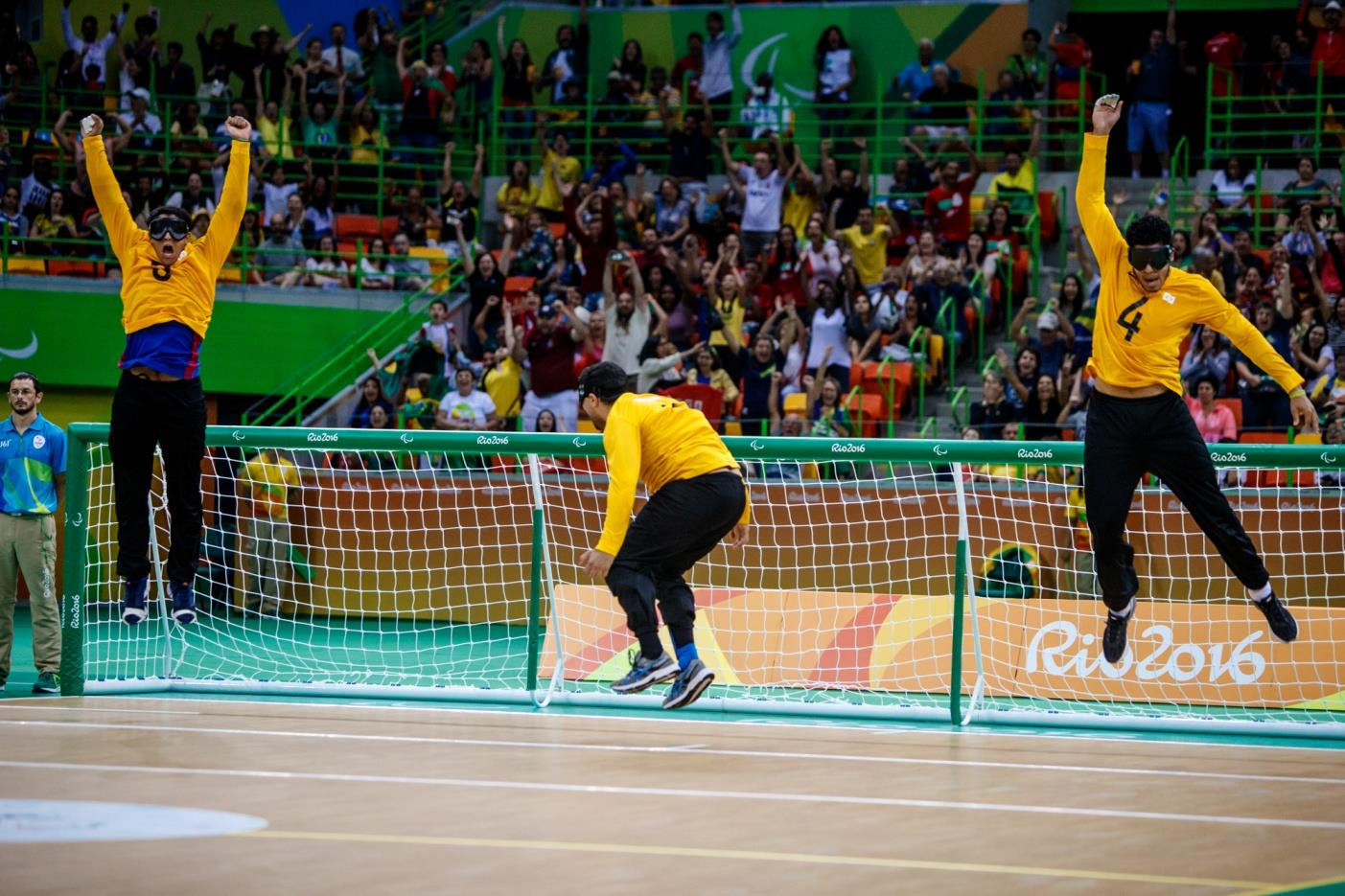 Goalball 1 Equipe masculina de goalball conquistou a medalha de bronze ao derrotar a