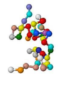 Figura 2: Estrutura Espacial da Proteína 1D2L do banco de dados PDB [7].