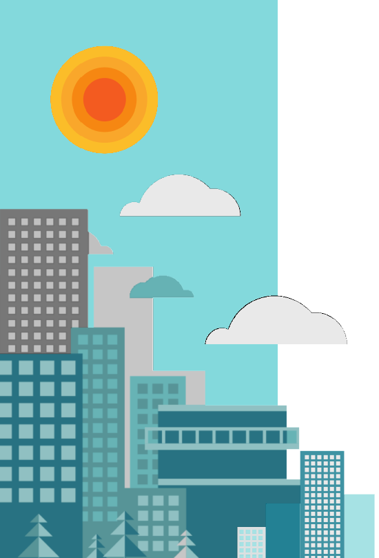 alterações climáticas nas áreas urbanas Em 2050, algumas áreas urbanas estarão expostas a aumentos de temperatura na ordem dos 4ºC.