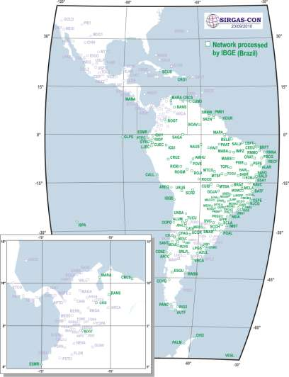 Brasil no SIRGAS Centro de Análise SIRGAS - IBG Centro de Processamento SIRGAS - IBGE REDE