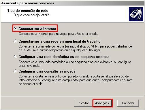 19- Selecione a opção Configurar minha conexão