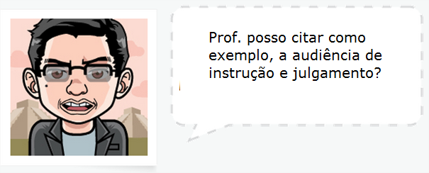 Sim, isso mesmo Godoyzinho, como informado o réu deve pleitear toda a matéria de defesa que pretenda seguir até o final da discussão judicial; o mesmo deve exaurir as indagações que deseja ver