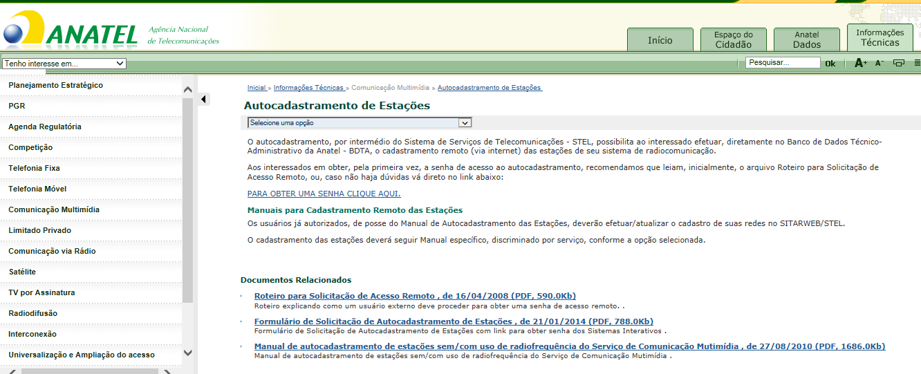 Autocadastramento Roteiro de Autocadastramento - Versão 3 (Março_2008).