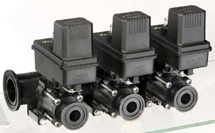 Distribuidor de orte Série 450 Os distribuidores 450E estão disponíveis com motores séries E ou E e com conexões elétricas DIN ou cabo.