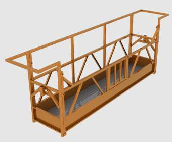 MEMORIAL DE CÁLCULO 071211 / 1-0 PLATAFORMA PARA ANDAIME SUSPENSO 0,60 m X 3,00 m MODELO RG PFM 3.1 FABRICANTE: Metalúrgica Rodolfo Glaus Ltda ENDEREÇO: Av.