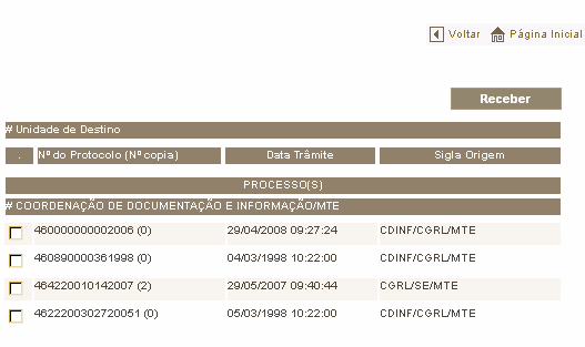 1. Selecione o documento. 2. Clique no botão.