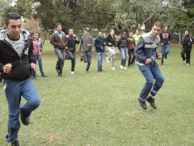 Visita da Pastoral do Menor A Pastoral do Menor oferece cursos a jovens carentes em