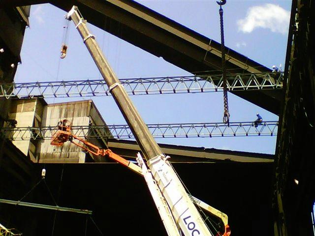 FABRICAÇÃO E MONTAGEM Obra Bahia Troca