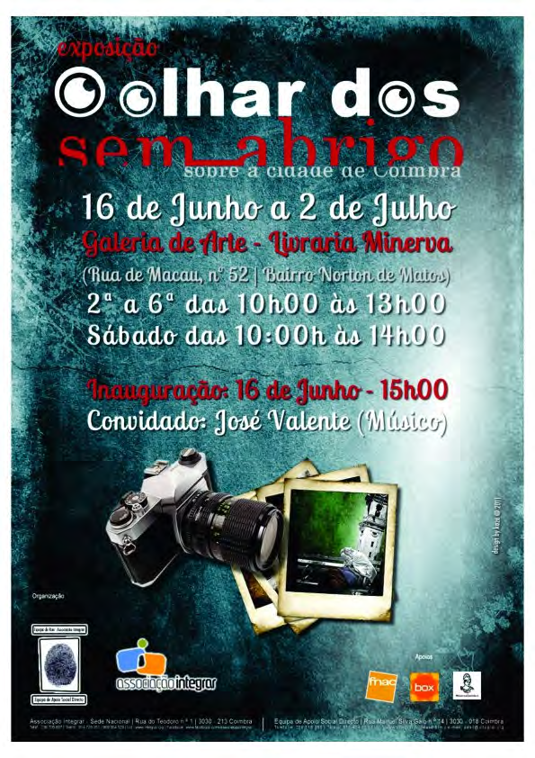 Este concurso de fotografia está integrado na promoção de treino de competências pessoais, sociais e comunicacionais que tem vindo a ser desenvolvido pela Equipa de Apoio Social Directo - Equipa