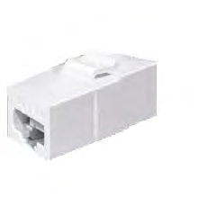 ACCOPPIATORE DRITTO RJ45-RJ45, NON SCHERMATO / Accoppiatore dritto RJ45-RJ45 con