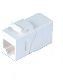 0017.0 ACCOPPIATORE DRITTO RJ45-RJ45 SCHERMATO / Accoppiatore prese RJ45-RJ45 con