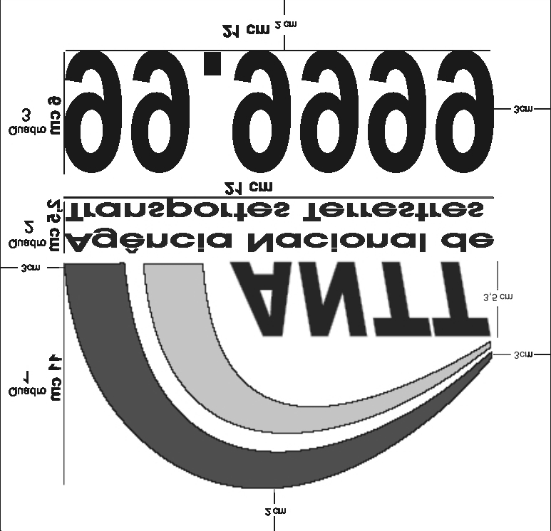 64 ISSN 677-7042 Nº 9, quinta-feira, 3 de janeiro de 2005 Art. 5º Atribuir ao veículo constante do cadastro a numeração composta de 6 (seis) dígitos com o seguinte formato: DD.