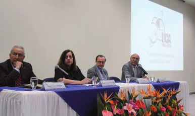 A entrega foi feita em San Salvador durante a segunda reunião anual da Comissão Executiva (15 e 16 de outubro de 2015).