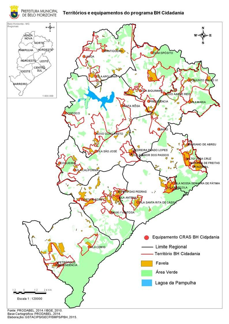 Até dezembro de 2014, foram totalizados, nos 34 Núcleos BH Cidadania, 77.