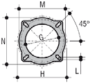 2014 RTRÍSTIS TÉNIS Modelo * () B () () () (Ø ) LMB G 300 805 340 370 230 124 LMB G 450 805 340 370 230 138 LMB G 700 B 950 370 540 235 166 LMB G 700 BL 950 370 540 325 166 LMB G 1000 B 850 370 540