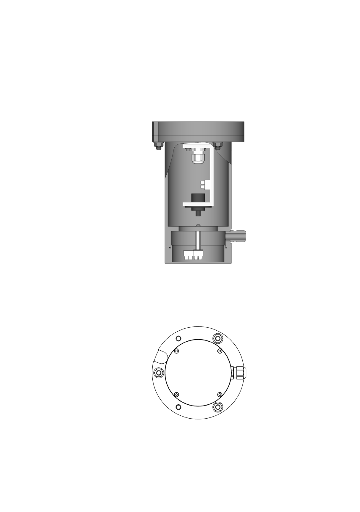 Capítulo 1 Instalação Elétrica 6 Ligação do Cabo de Sensor ao Conector Giratório (Orbiter) 6.