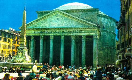 HIDRÁULICOS CIMENTO NATURAL Pantheon (Roma) - 110-125 d.c Paredes cilíndricas e cúpula (43,3 m diâmetro) em concreto maciço 10 MPa.